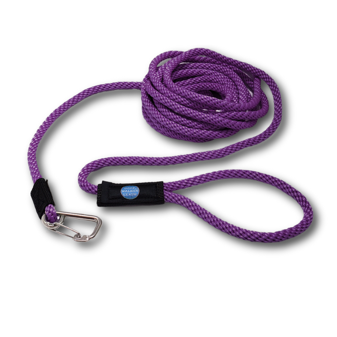 Good Walker Beach & Lake Leash - Regular, Purple