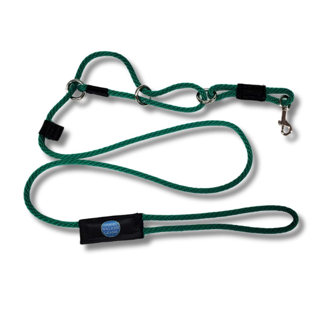 The Good Walker Leash - Small, Emerald
