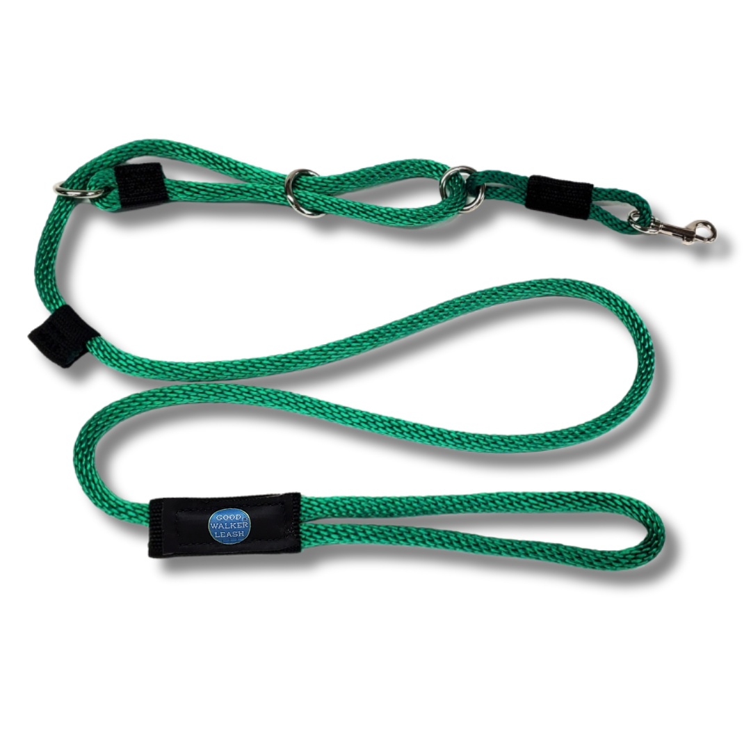 The Good Walker Leash - Regular, Emerald