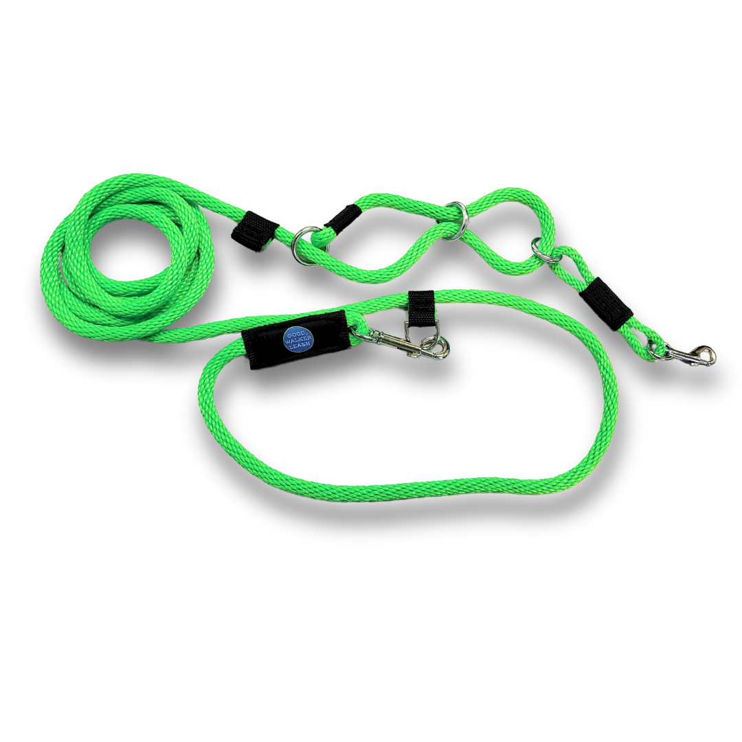 Good Walker Hands-Free Leash - Regular, Lime