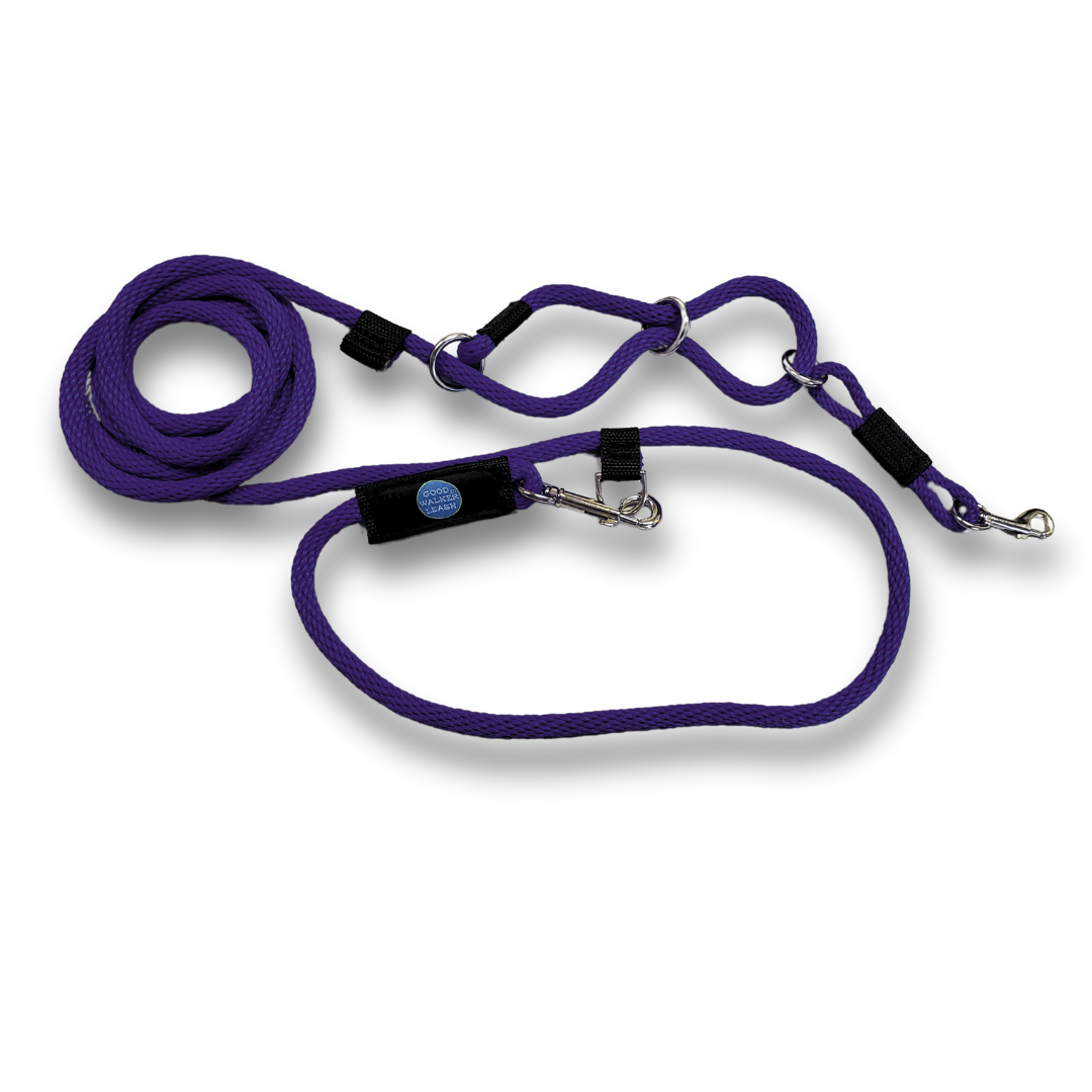 Good Walker Hands-Free Leash - Regular, Purple