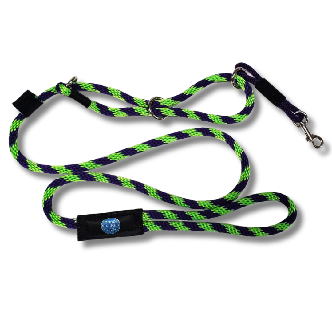 The Good Walker Leash - Regular, Purple Lime
