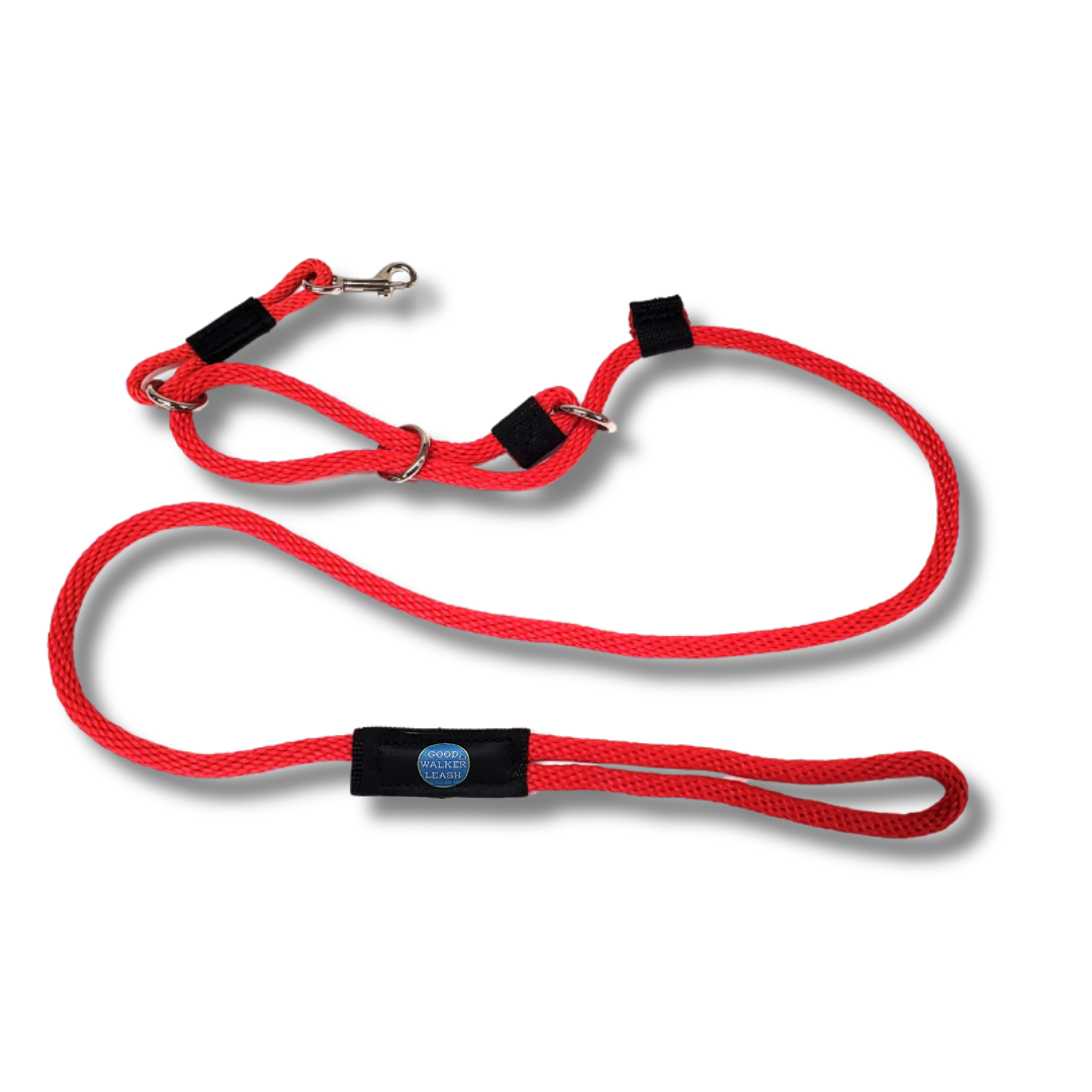 The Good Walker Leash - Regular, Red