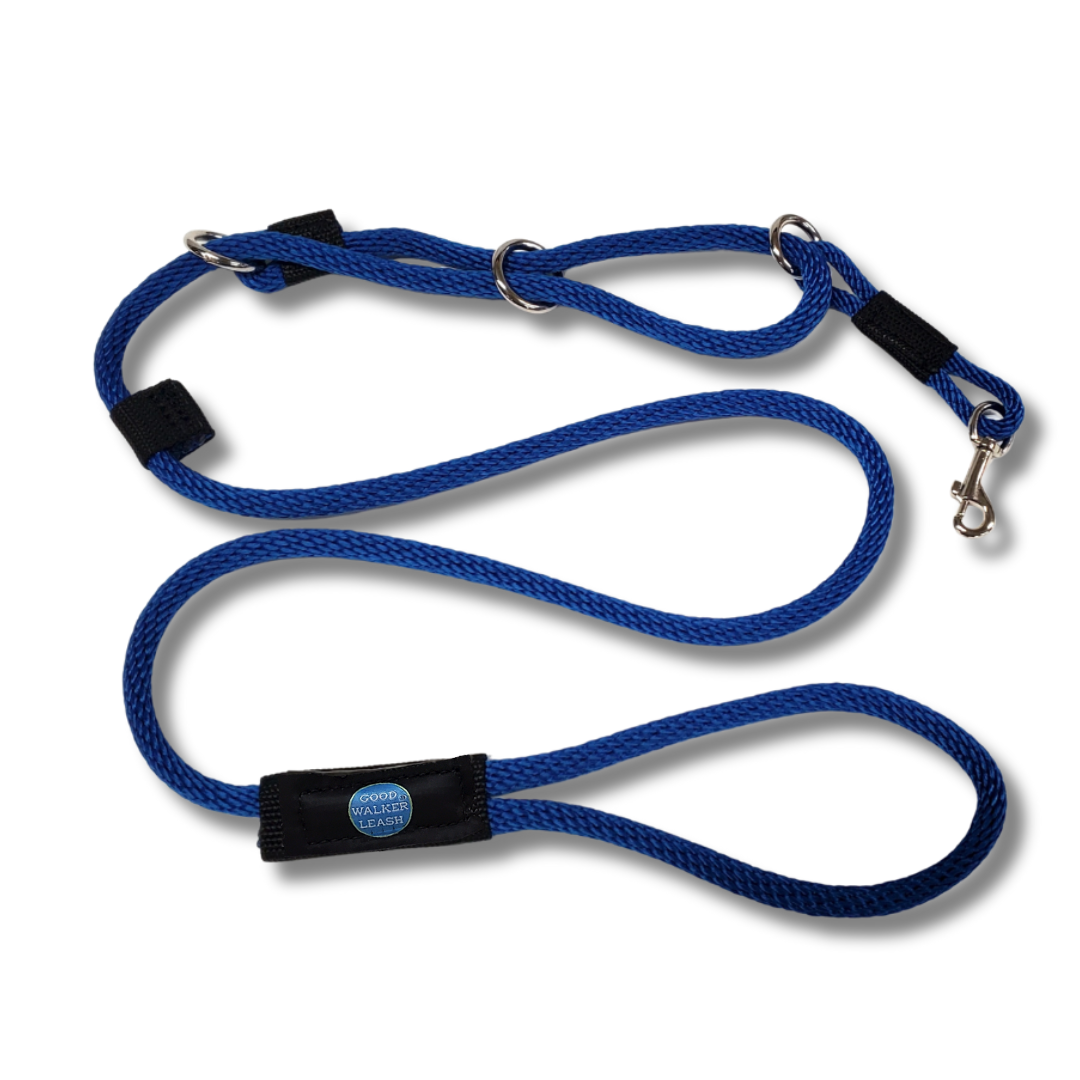 The Good Walker Leash - Regular, Royal Blue